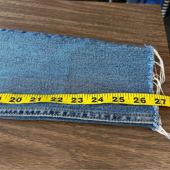 ❤️ GRLFRND KAROLIMA Distressed Blue Skinny Jeans 24x27 - Picture 10 of 11